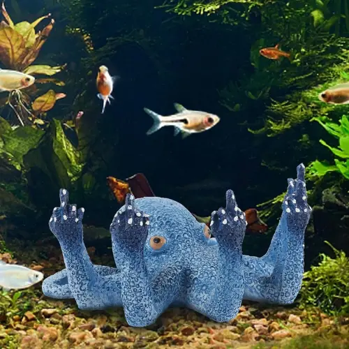 Octopus Aquarium Ornaments Decoration