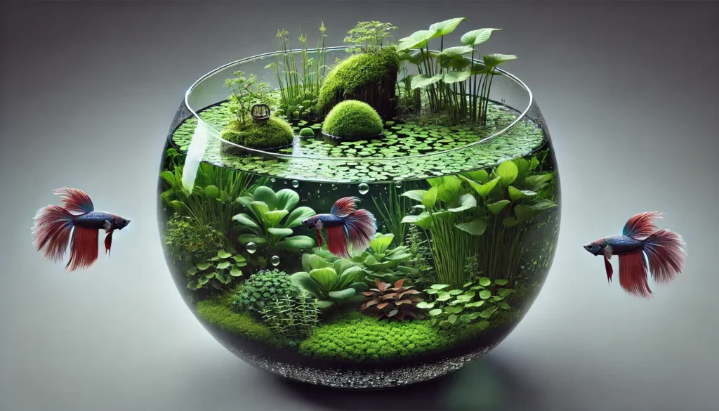 Aquarium Bowls with Floating Islands