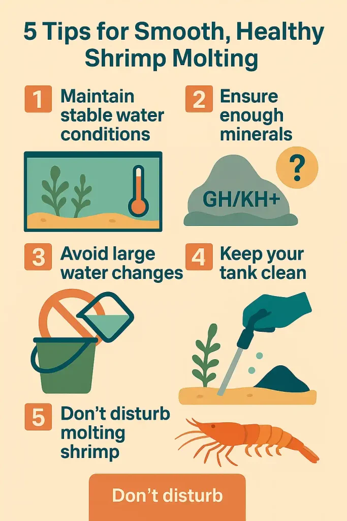 shrimp Healthy Molts in Your Tank chart