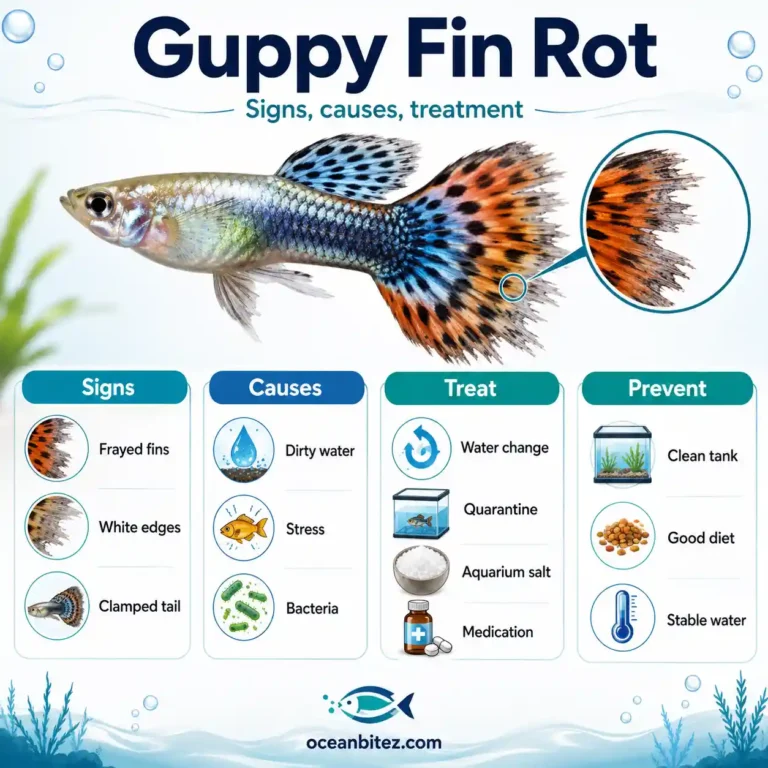 Guppy Fin Rot cheet sheet