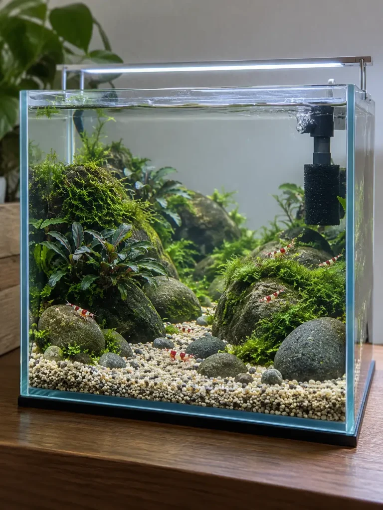 Mountain Stream Shrimp Aquascape